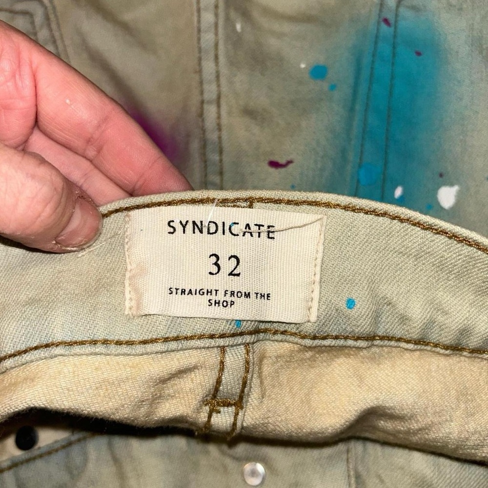 Y2K syndicate Stylish Multicolor Jean Shorts - Picture 6 of 8